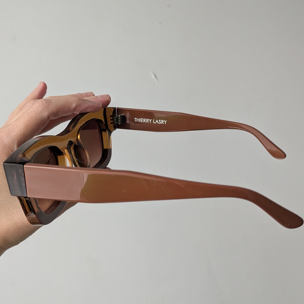 Thierry Lasry Insanity Rectangular Sunglasses - Picture 11 of 13